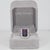 Modern 6.3Ct Bi-Color Tourmaline Ring With Natural Diamond Accents in Solid 14k Gold, Size 6.75 For Sale - Image 3 of 9
