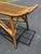 Late 20th Century Vintage Coastal Sculptural Rattan and Cane Bench For Sale - Image 5 of 6