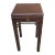 Drexel Chinese Chippendale Style Mahogany Candle Stand Side Table For Sale