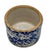Unusual Antique American Blue Spongeware Decorated Kitchen Beater Jar - Circa Very Early 1900s For Sale - Image 9 of 18