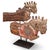 Vintage Wooden Horse on Stand, 1940s For Sale - Image 4 of 5