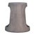 Gray Distressed Wood Open-Shelf Side Table For Sale - Image 8 of 8