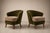 Wood Pair of “Concha” Armchairs in Two-Tone Mohair by Joaquim Tenreiro, Brazil, 1960s For Sale - Image 7 of 18