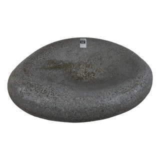 Modernist Stone Effect Ceramic Centerpiece from Rossi, 1970s For Sale