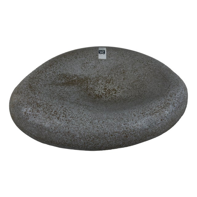 Modernist Stone Effect Ceramic Centerpiece from Rossi, 1970s For Sale