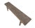 1900 - 1909 Vintage 72" Long Elm Wood Bench For Sale - Image 5 of 5