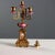 Triptych Clock in Gilded Bronze and Porcelain For Sale - Image 13 of 16