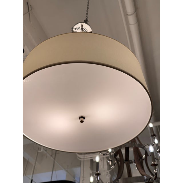 2010s Thomas O’Brien for Visual Comfort Reed Hanging Shade For Sale - Image 5 of 12