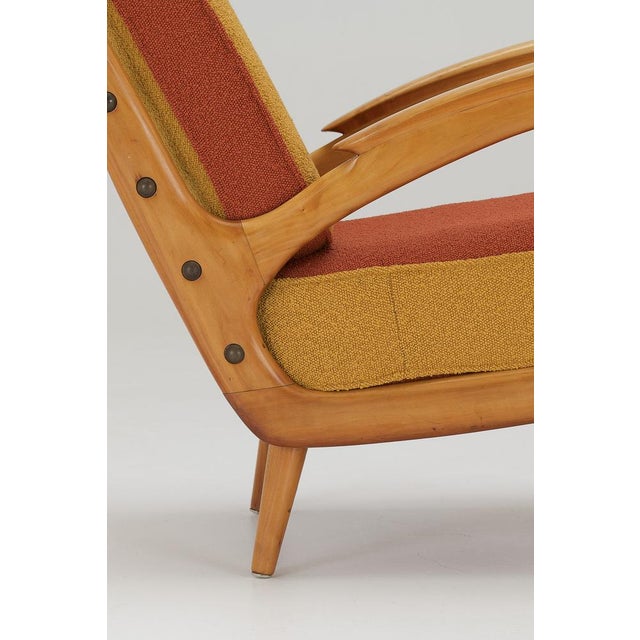Armchairs by B. Spuijs for De Ster Gelderland, 1950s, Set of 2 For Sale - Image 12 of 18