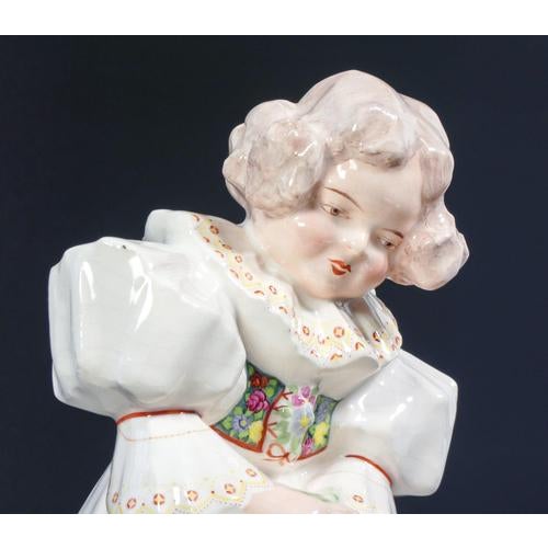 Ceramic Ceramic Sculpture by Bechyne, 1920s For Sale - Image 7 of 18