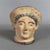 Classical Greek Head Sculpture in Terracotta, 1960s For Sale - Image 11 of 11