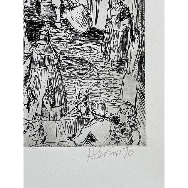 Expressionism Jack Levine Unknown 1970 Reproduction Print For Sale - Image 3 of 5