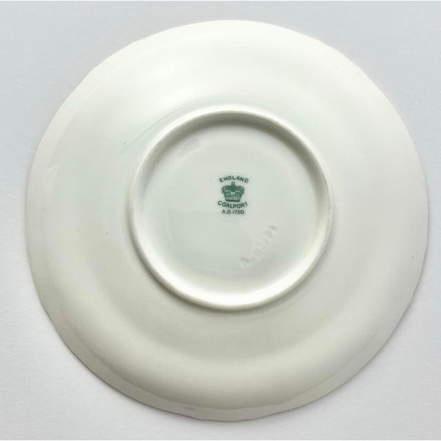 1980s Coalport “St. Malo” 11 Cobalt Bone China Demitasse Cups & Saucers - 22 pcs For Sale In Dallas - Image 6 of 9