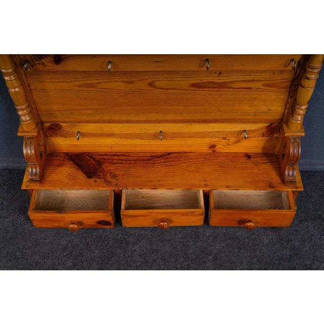 Vintage Brown Wall Shelf For Sale - Image 13 of 14