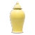 Citron Yellow Chinese Baluster Jar For Sale