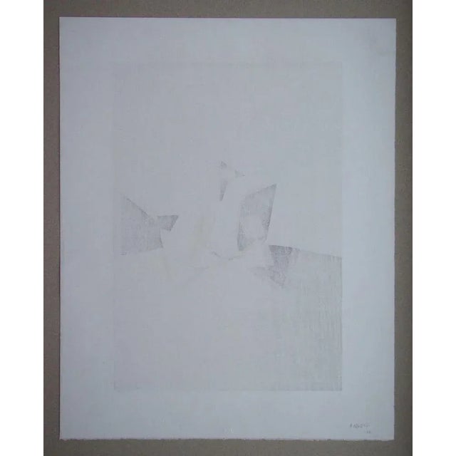 Franz Eggenschwiler, Donnerpfeile II, 1992, Original Woodcut For Sale - Image 15 of 17