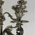 Silver and Gilded Bronze 8-Layer Table Candelabras, Set of 2 For Sale - Image 6 of 9