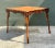 Vintage Light Bamboo Parquetry Game Table For Sale - Image 4 of 12