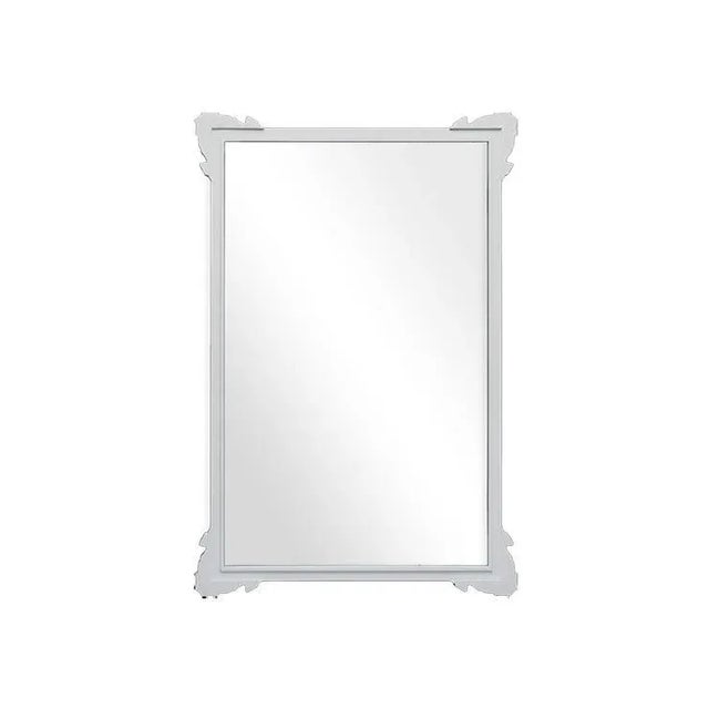 Contemporary Fleur Home Garden District Napoleon Rectangle Mirror in Graytint, 30x40 For Sale - Image 3 of 3