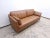 Modern Set of Leather Sofa in Cognac Colors For Sale - Image 3 of 13