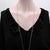Vintage Sterling Silver Brother Wolf 34” Chain For Sale - Image 4 of 7