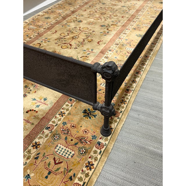 Queen Size Restoration Hardware French Academie Bed Frame For Sale - Image 12 of 12