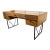 Crate & Barrel Atwood Rustic Industrial Desk For Sale