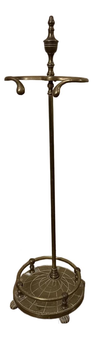 Late 19th Century Brass Georgian Style Umbrella Stand