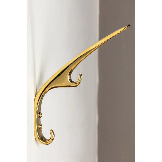 Carl Auböck Carl Auböck Model #5439 Brass Hook For Sale - Image 4 of 11