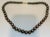 8-11.5 mm Tahitian Black Graduating Pearls Strand Necklace Yellow Gold Clasp 18K For Sale In New York - Image 6 of 18