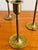 Mid-Century Brass Candlesticks, Set of 6 For Sale - Image 4 of 18