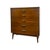 Bassett Vintage Mid Century Modern Bassett Furniture 4-Drawer Tallboy Dresser.. For Sale - Image 4 of 10