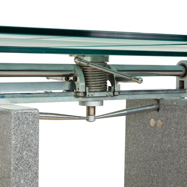 K5000/E Glass Dining Table from Ronald Schmitt For Sale - Image 6 of 13