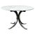 Vintage Round Model T69 Dining Table in Marble attributed to Osvaldo Borsani for Tecno, 1970s For Sale - Image 10 of 10