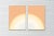 2023, Abstract Geometric Space Age Landscape, "The Sun", Giclée Print Diptych Limited Edition, Golden Tones by Cyd Fontaine - Set of 2 For Sale In Miami - Image 6 of 7