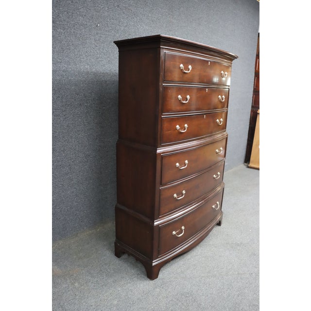 Late 20th Century Pennsylvania House New Standards by Steve Tyrell Cherry Chest on Chest For Sale - Image 5 of 13