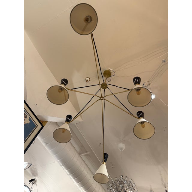 2010s Arhaus Ramsey Linear Chandelier For Sale - Image 5 of 12