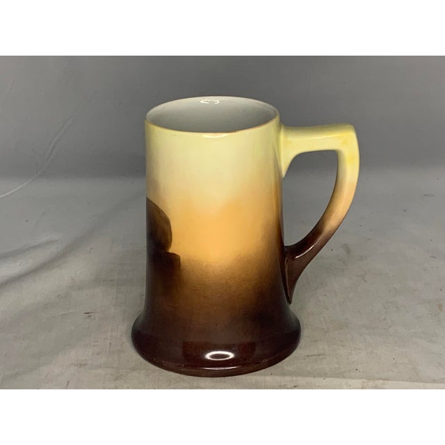 Early 20th Century Antique Limoges Monk Tankard Mug: William Guerin Hand-Painted c. 1900 For Sale - Image 5 of 10