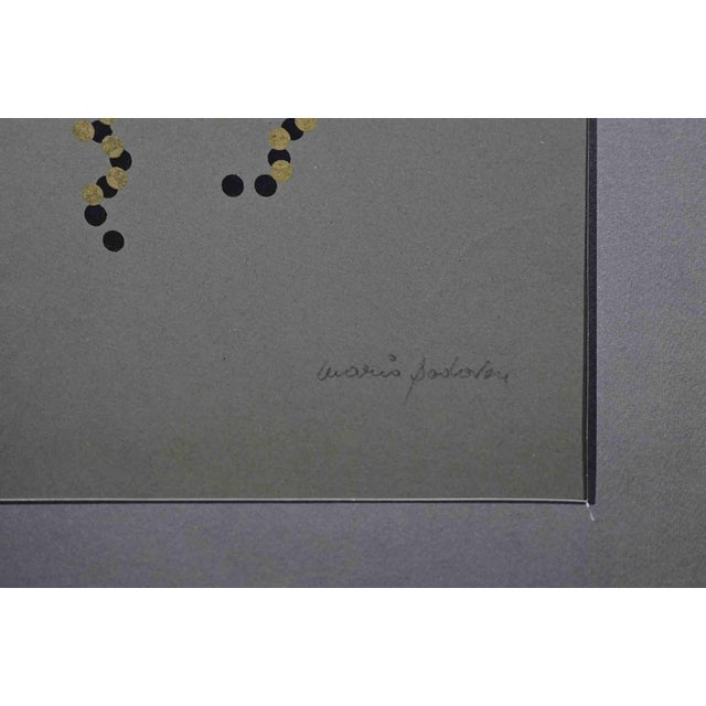 Modern Mario Padovan, Precious Reflections, Screen Print, 1970s For Sale - Image 3 of 5