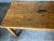 Antique Early American Style Rustic Yellow Pine Breakfast Dining Table. For Sale - Image 4 of 11