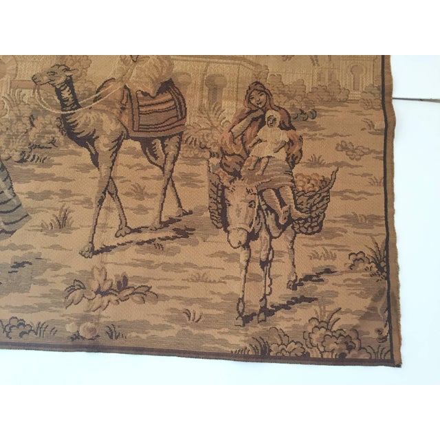 Figurative Tapestry With 19th Century Moorish Architecture Chairish