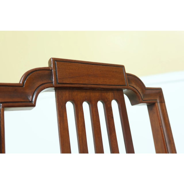 18th Century Antique Vintage High Needlepoint Seat Childs Chair For Sale - Image 5 of 12