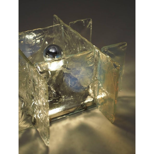 Vintage Ceiling Light by A.V. Mazzega, Italy, 1970s For Sale - Image 9 of 12
