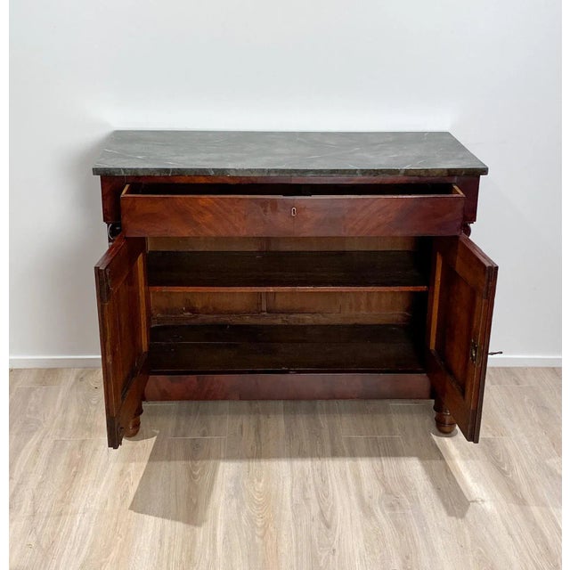 Brown Circa 19th Century French Empire Buffet For Sale - Image 8 of 10