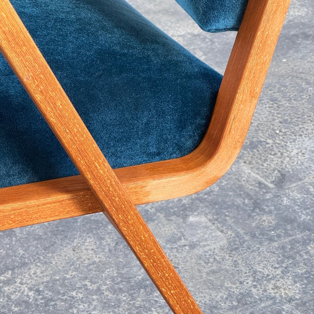Textile Easy Chair by Selman Selmanagic, 1957, Set of 2 For Sale - Image 7 of 15