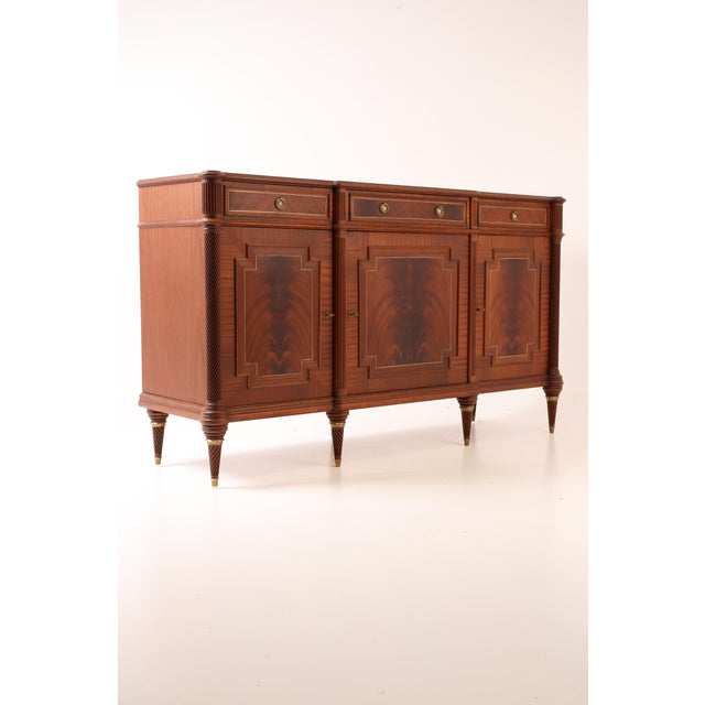 Early 20th Century Sideboard in Mahogany, 1920s For Sale - Image 10 of 18