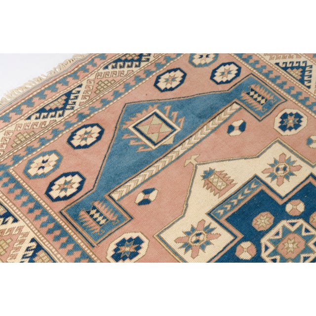 1960s Anatolian Oushak Carpet For Sale - Image 9 of 10