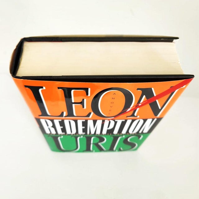 Paper 1995 Vintage 1st Edition Book, "Redemption", by Leon Uris For Sale - Image 7 of 9