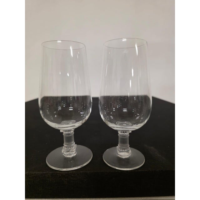 Vintage Murat Series Glasses by Lalique France, 1940s, Set of 15 For Sale - Image 11 of 17