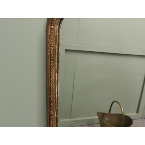 Large Victorian Overmantel Mirror For Sale - Image 5 of 8